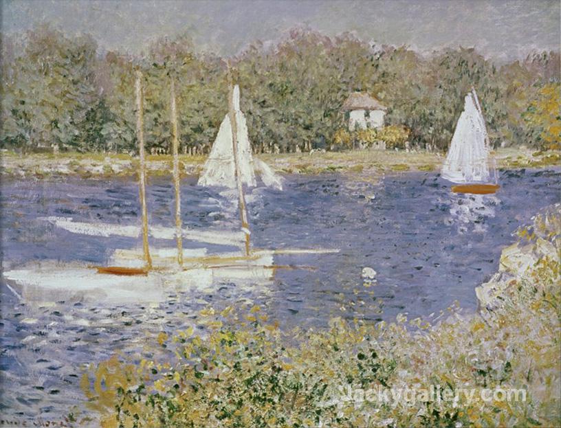 Basin D Argenteuil by Claude Monet paintings reproduction